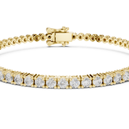 Round Brilliant Tennis Bracelet