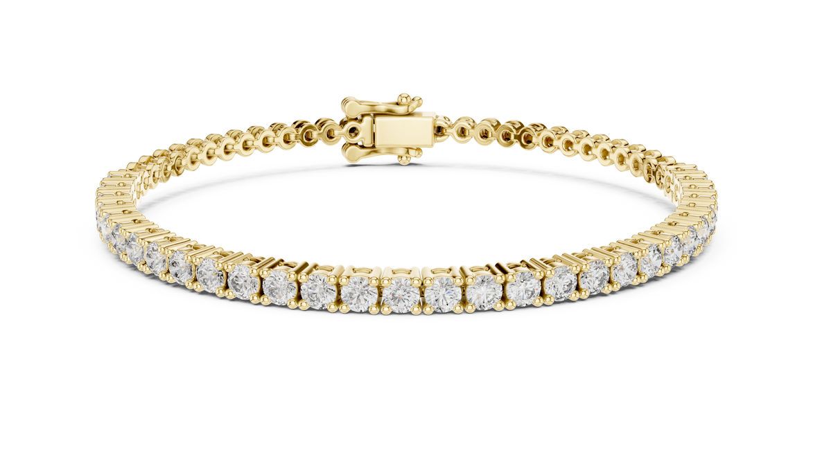 Round Brilliant Tennis Bracelet