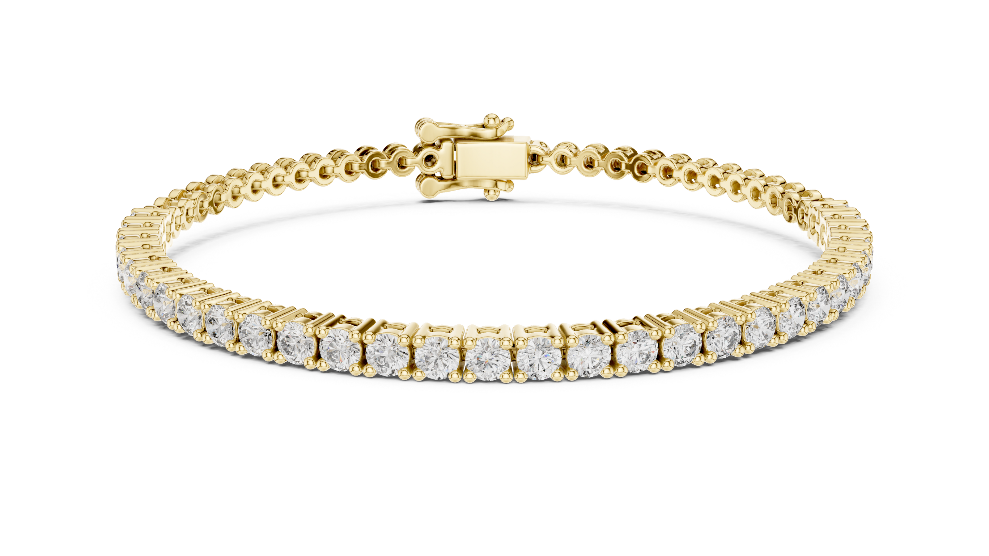 Round Brilliant Tennis Bracelet