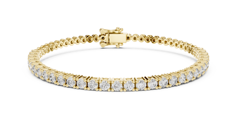 Round Brilliant Tennis Bracelet