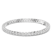 Round Cut Prong Tennis Bracelet - TBRRF