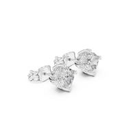 Round Cut Solitaire Stud Earrings