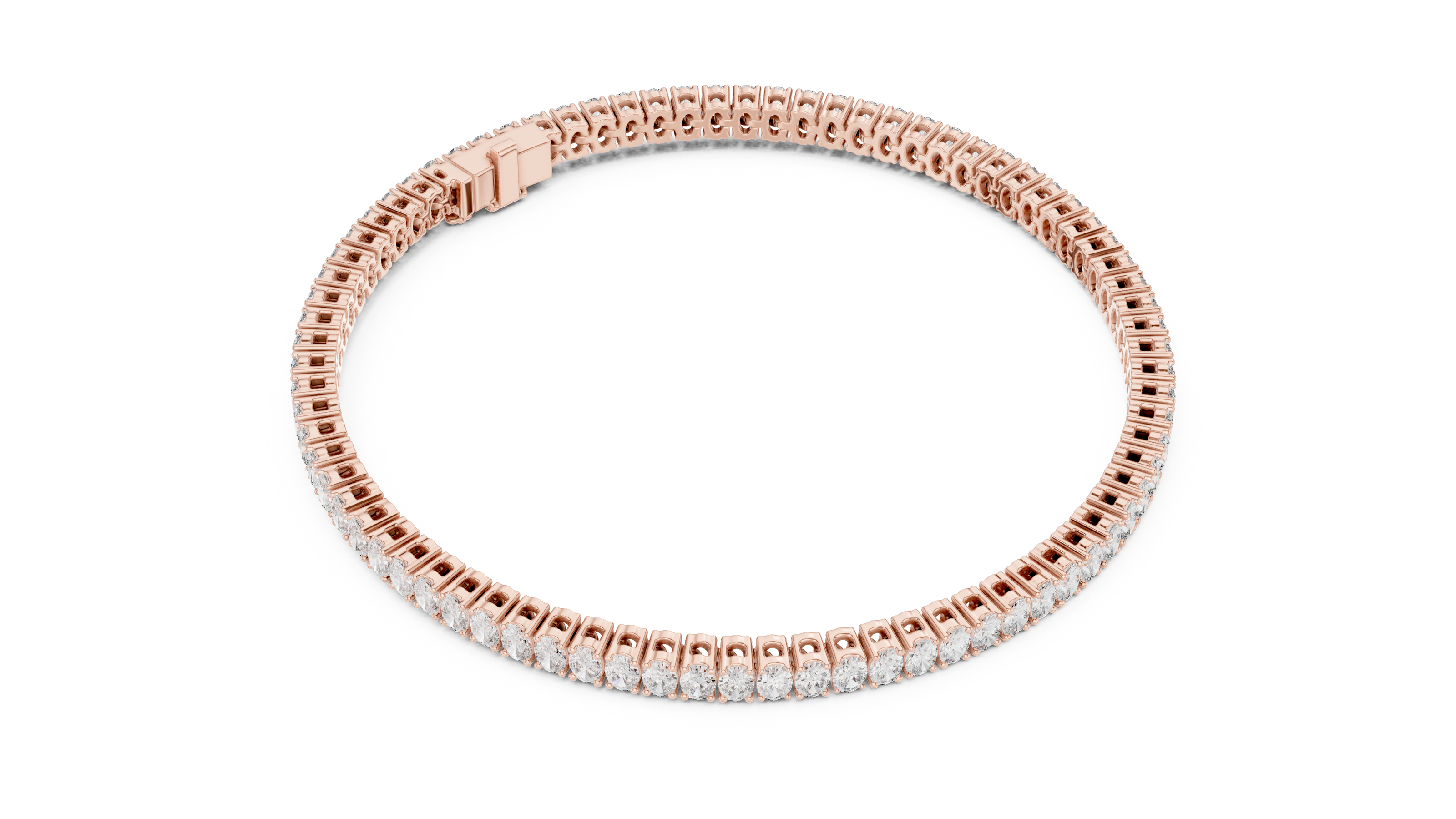 Oval Cut Tennis Bracelet