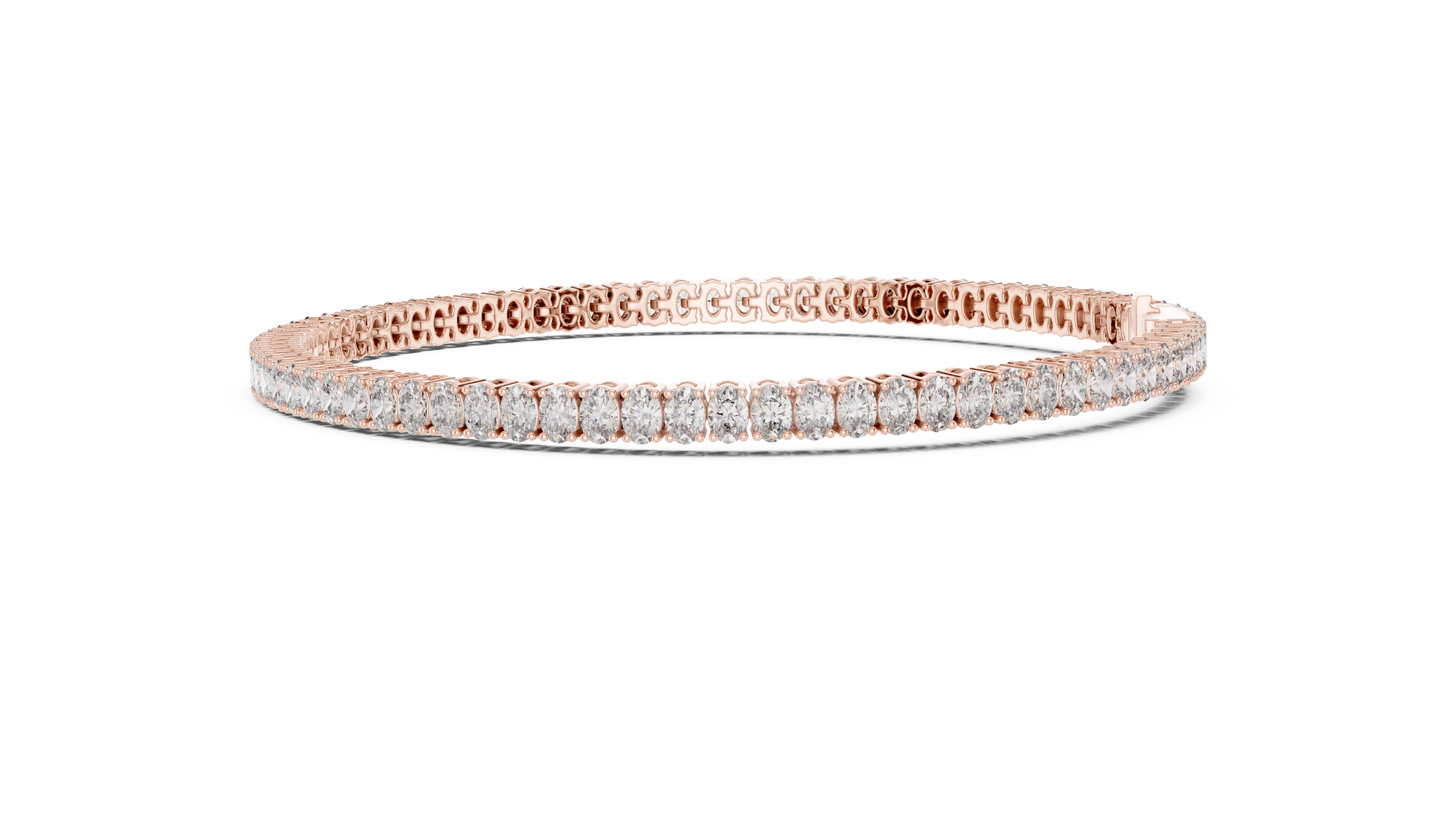 Oval Cut Tennis Bracelet