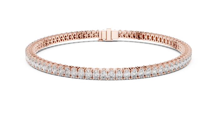 Oval Cut Tennis Bracelet