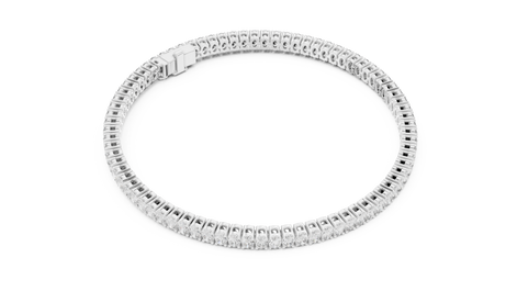 Oval Cut Tennis Bracelet