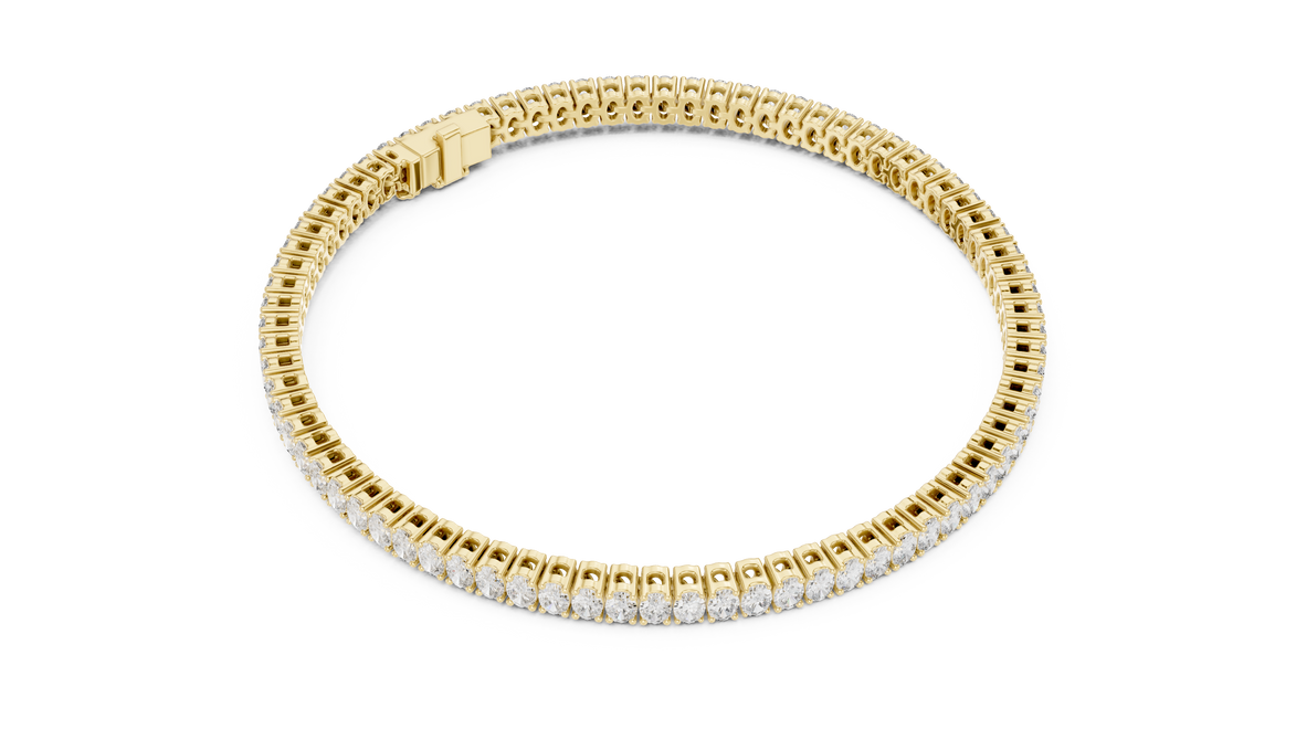 Oval Cut Tennis Bracelet