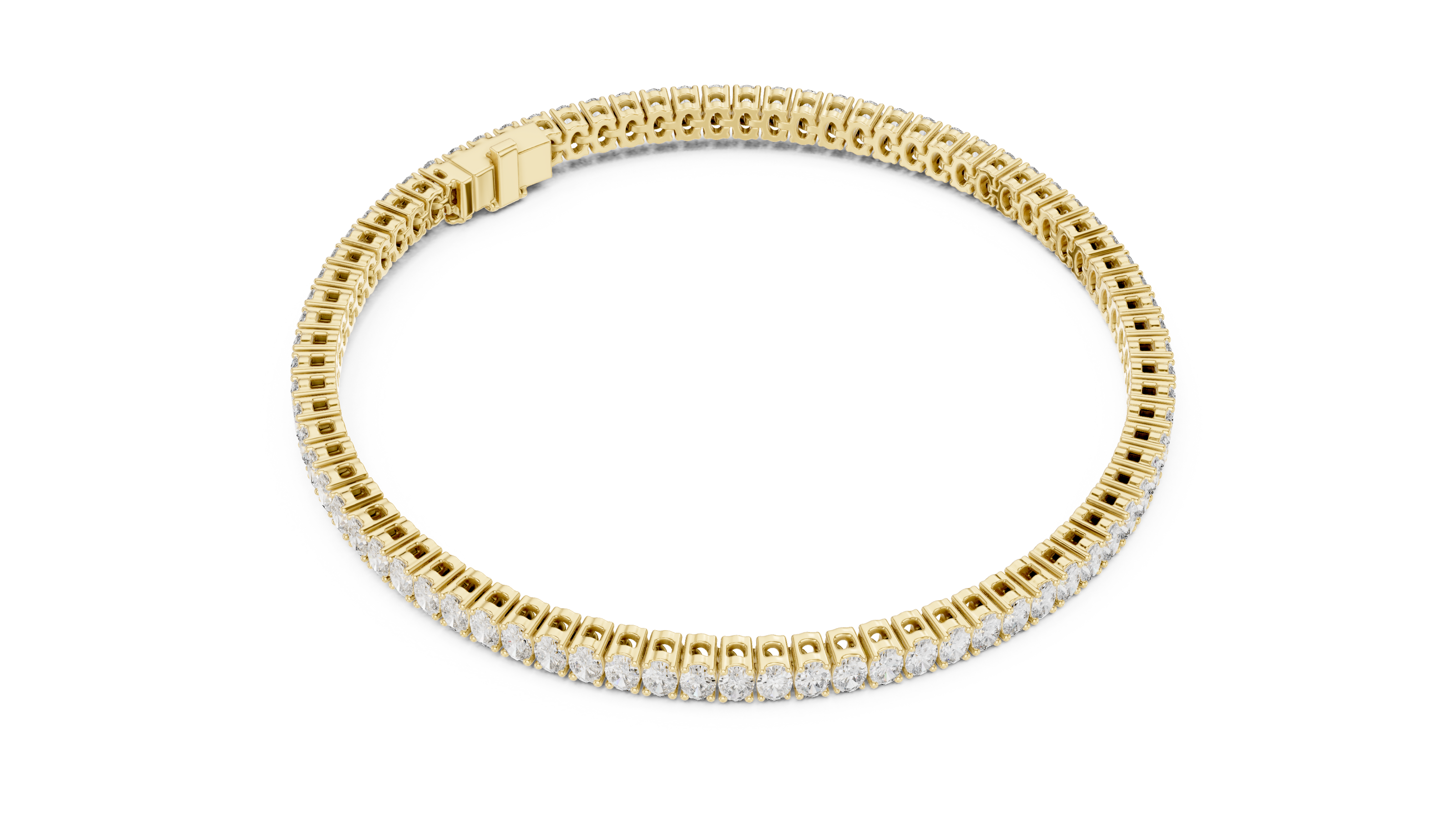 Oval Cut Tennis Bracelet