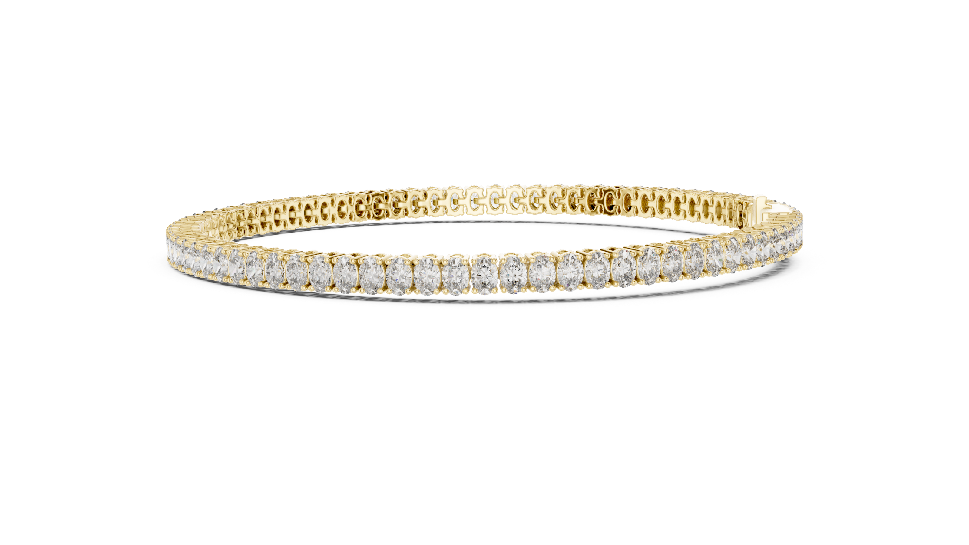 Oval Cut Tennis Bracelet