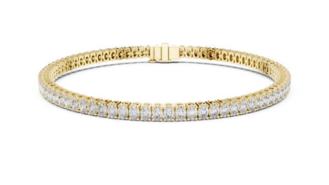 Oval Cut Tennis Bracelet