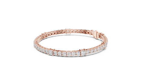 Round Cut with Princess Bracelet