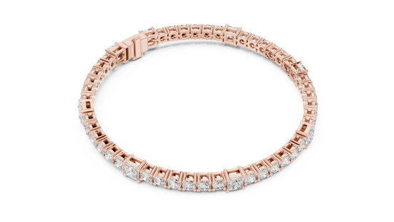Round Cut with Princess Bracelet