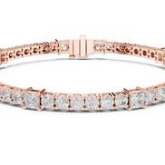 Round Cut with Princess Bracelet