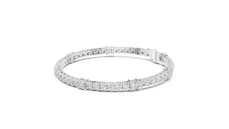 Round Cut with Princess Bracelet