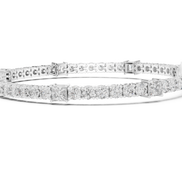 Round Cut with Princess Bracelet