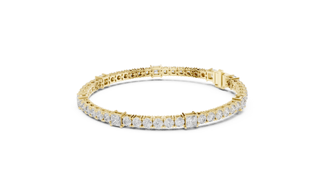 Round Cut with Princess Bracelet