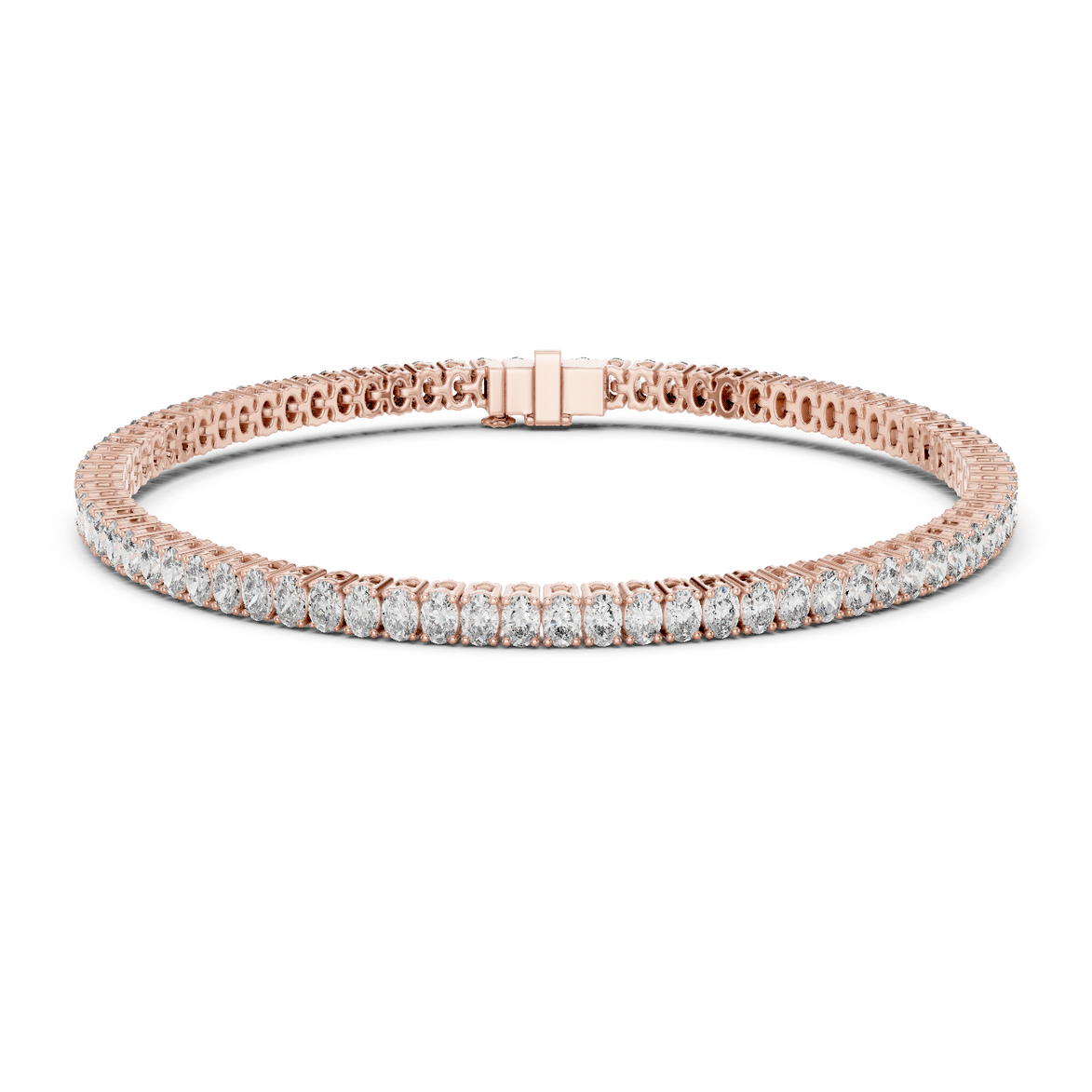 Oval Cut Tennis Bracelet