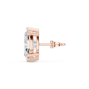 Marquise Solitaire Stud Earrings
