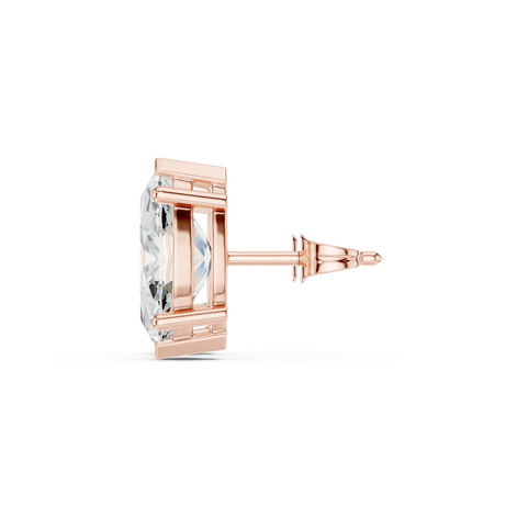 Marquise Solitaire Stud Earrings