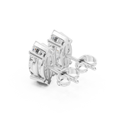 Marquise Solitaire Stud Earrings