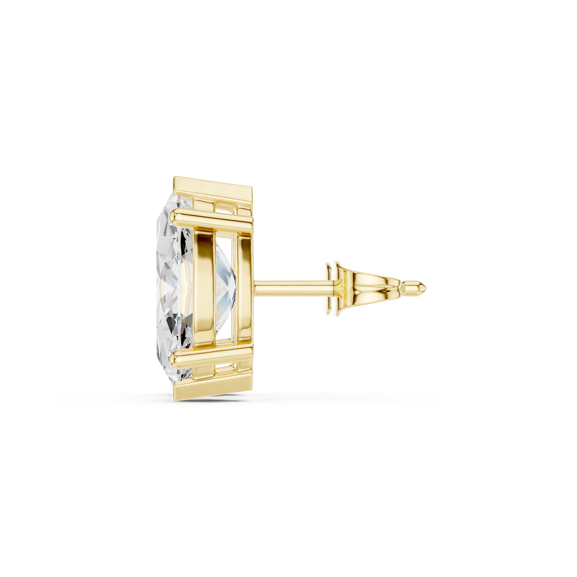 Marquise Solitaire Stud Earrings