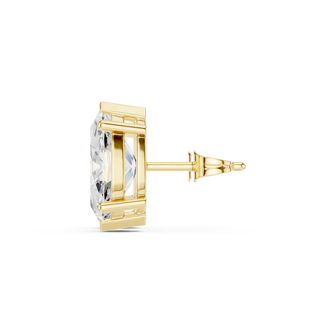Marquise Solitaire Stud Earrings