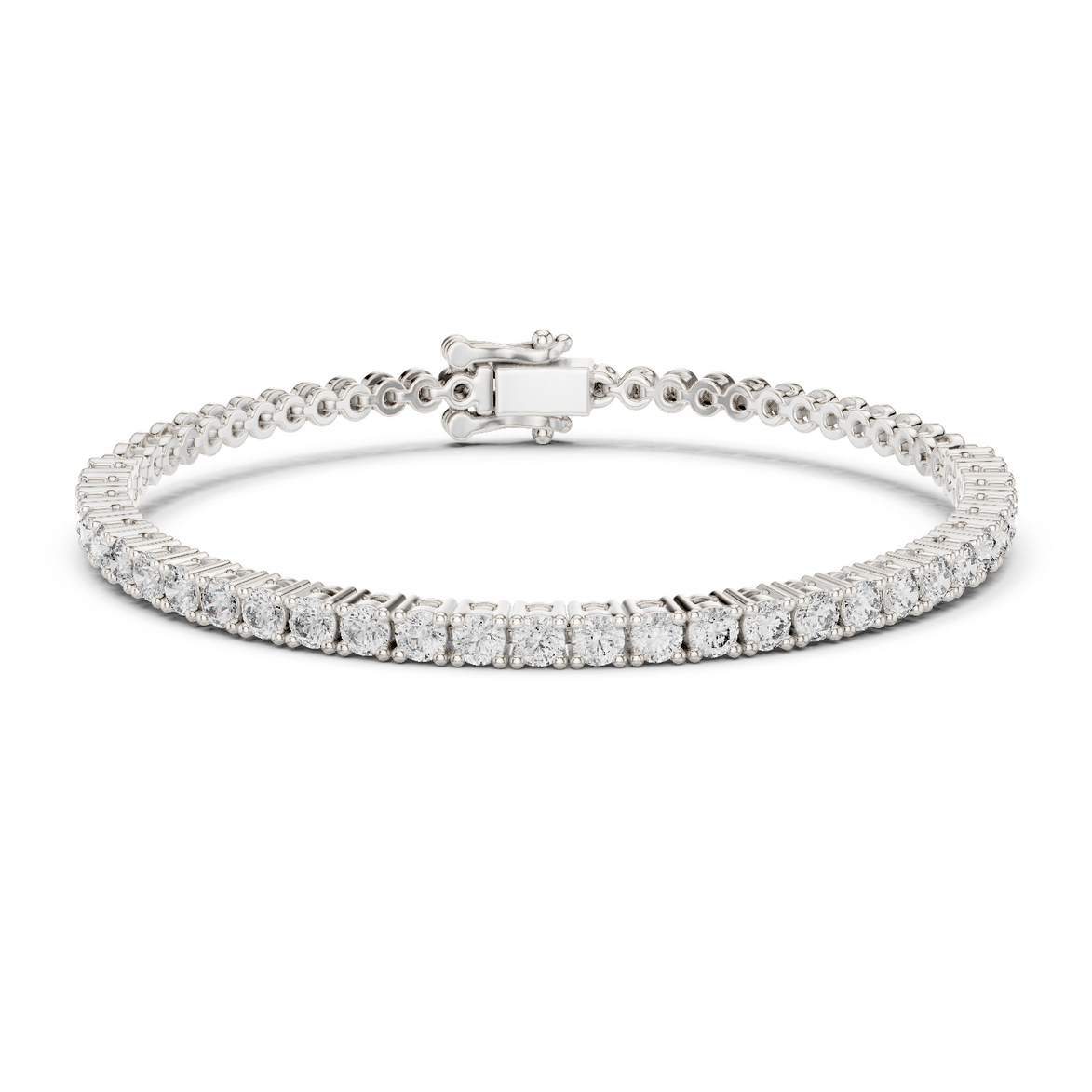 Round Brilliant Tennis Bracelet
