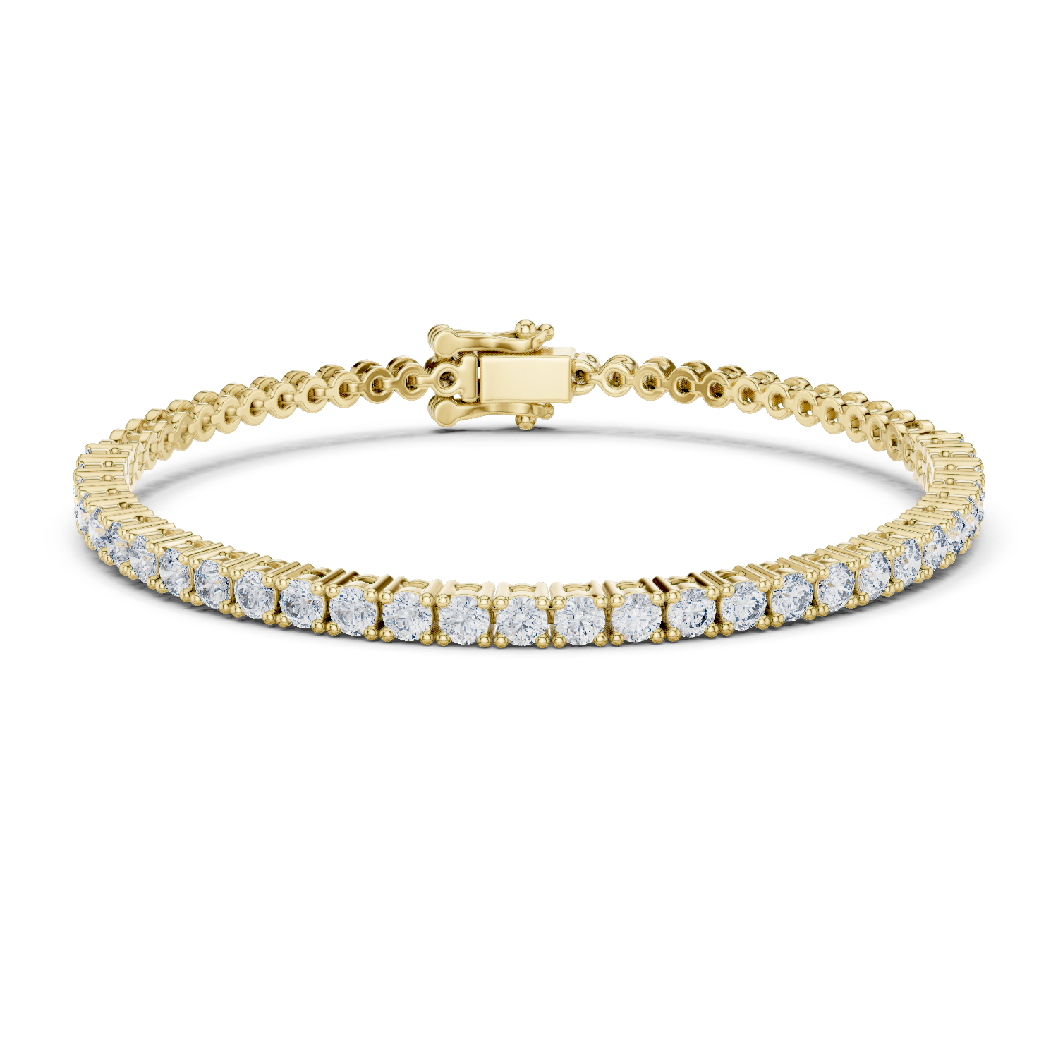 Round Brilliant Tennis Bracelet