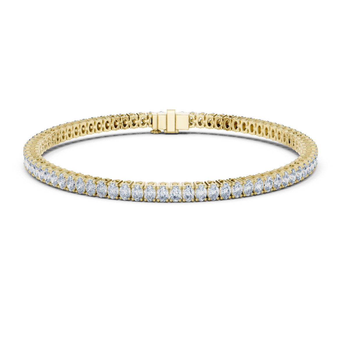 Oval Cut Tennis Bracelet