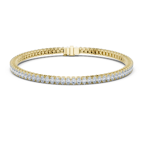 Oval Cut Tennis Bracelet